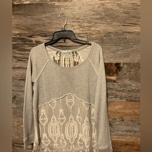 Maurice’s Sweater with lace